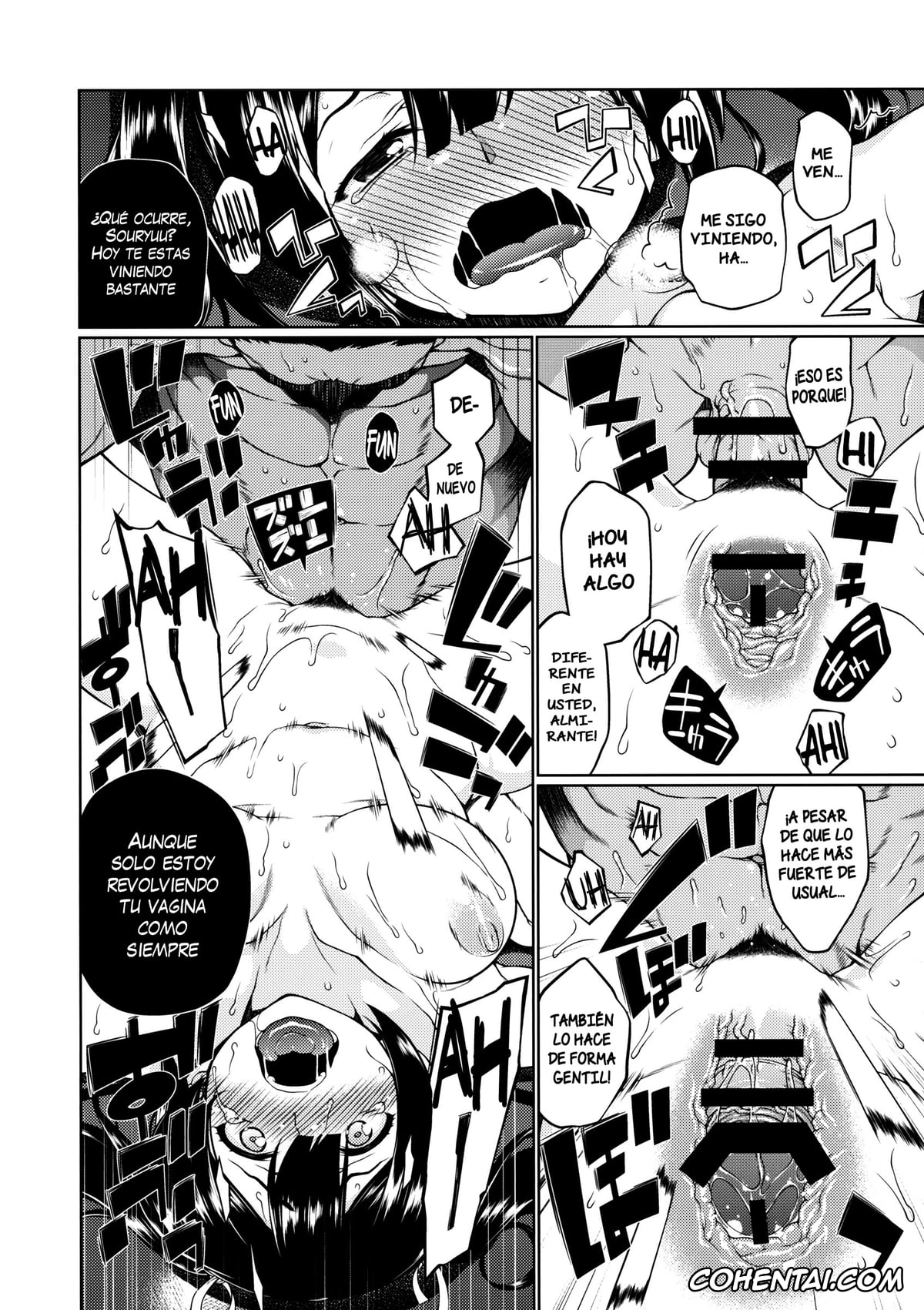 Kantai Collection -KanColle- hentai, Souryuu hentai, Teitoku hentai, Hoho no Usubeni Asenu Aida ni (Kantai Collection -KanColle-), pagina 15