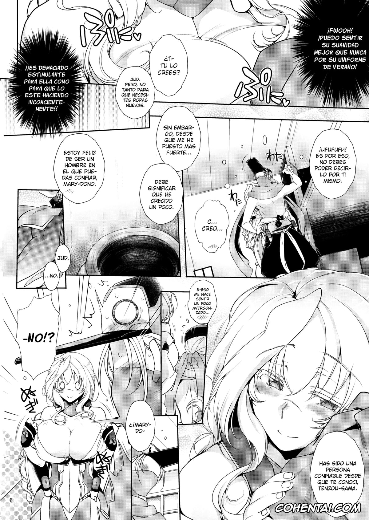 Kyoukai Senjou No Horizon | Horizon In The Middle Of Nowhere xxx, Mary Stuart xxx, Tenzou Crossunite xxx, Water lily II (Kyoukai Senjou no Horizon), pagina 4
