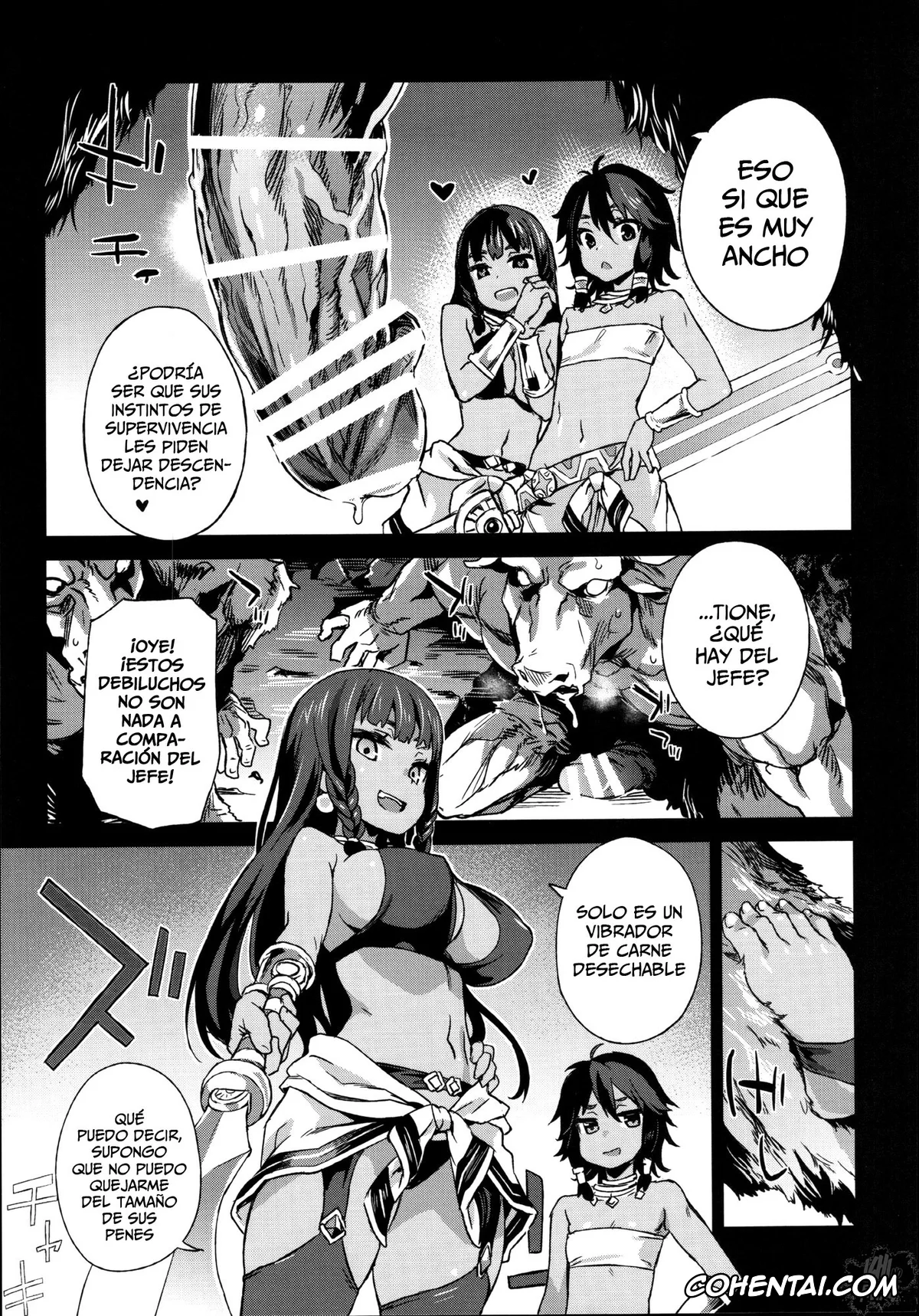 Dungeon ni Deai o Motomeru no wa Machigatteiru Darou ka xxx, Tiona Hiryute xxx, Tione Hiryute xxx, VictimGirls 19 JEZEBEL AMAZONES (Dungeon ni Deai o Motomeru no wa Machigatteiru Darou ka), pagina 4