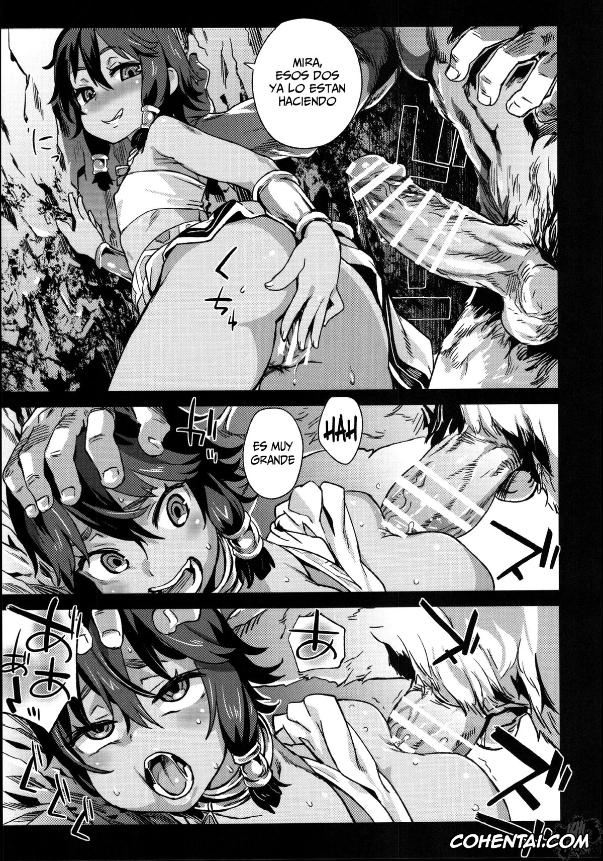 Dungeon ni Deai o Motomeru no wa Machigatteiru Darou ka hentai, Tiona Hiryute hentai, Tione Hiryute hentai, VictimGirls 19 JEZEBEL AMAZONES (Dungeon ni Deai o Motomeru no wa Machigatteiru Darou ka), pagina 12