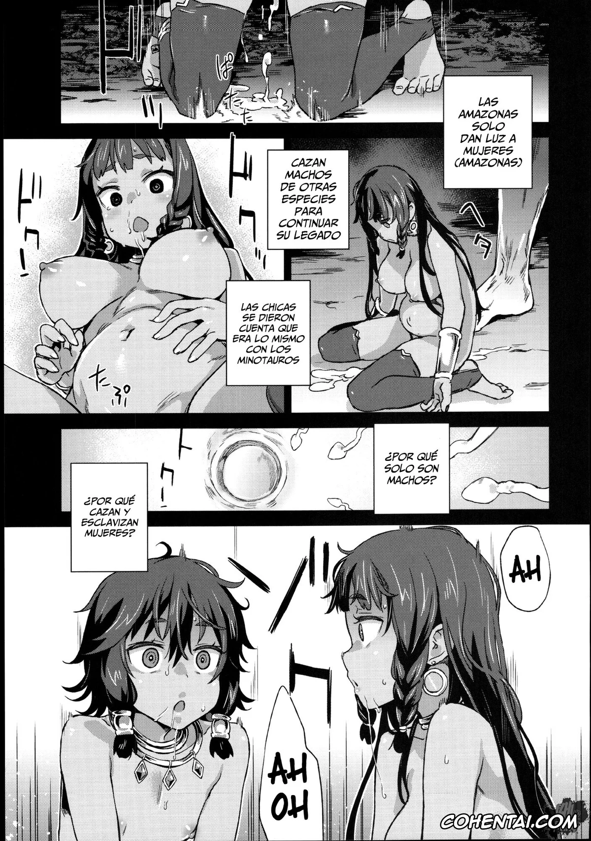Dungeon ni Deai o Motomeru no wa Machigatteiru Darou ka porno, Tiona Hiryute porno, Tione Hiryute porno, VictimGirls 19 JEZEBEL AMAZONES (Dungeon ni Deai o Motomeru no wa Machigatteiru Darou ka), pagina 26