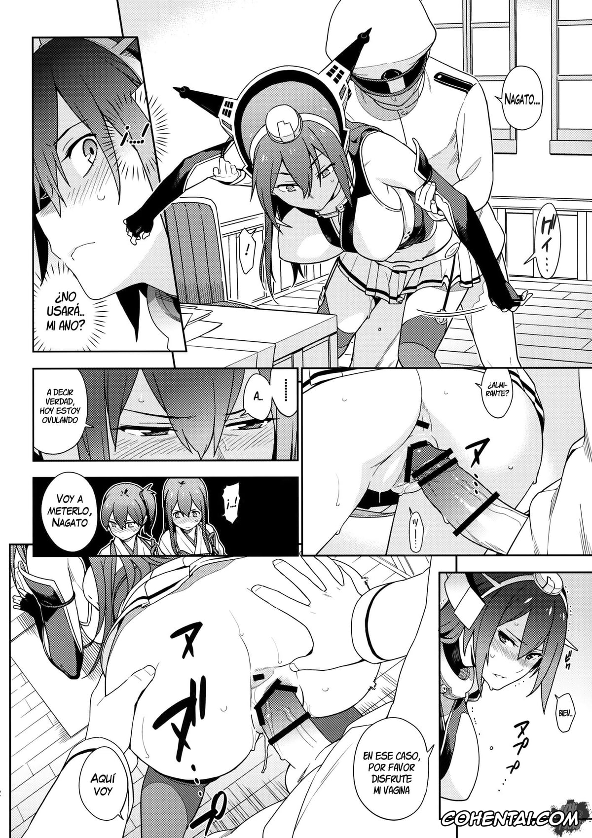 Kantai Collection -KanColle- hentai, Akagi hentai, Kaga hentai, Nagato hentai, Ooyodo hentai, Teitoku hentai, eggs (Kantai Collection -KanColle-), pagina 12