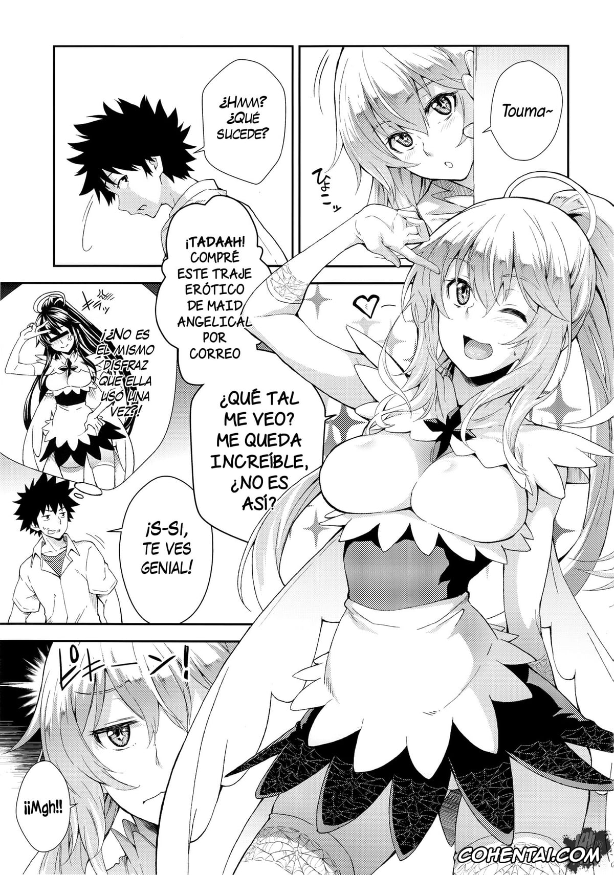 Toaru Project xxx, Misaki Shokuhou xxx, Touma Kamijou xxx, Soushoku Houten (Toaru Majutsu no Index), pagina 4