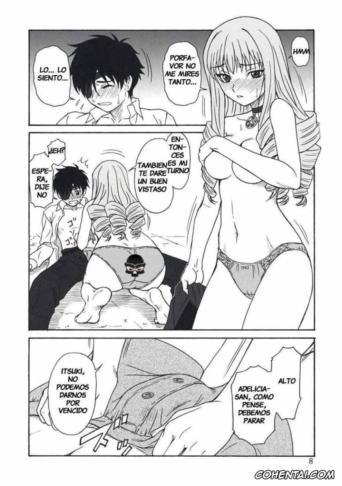 Rental Magica xxx, Adelicia Lenn Mathers xxx, Itsuki xxx, Oumei no Kanki – Evocation of Solomon (Rental Magica), pagina 7