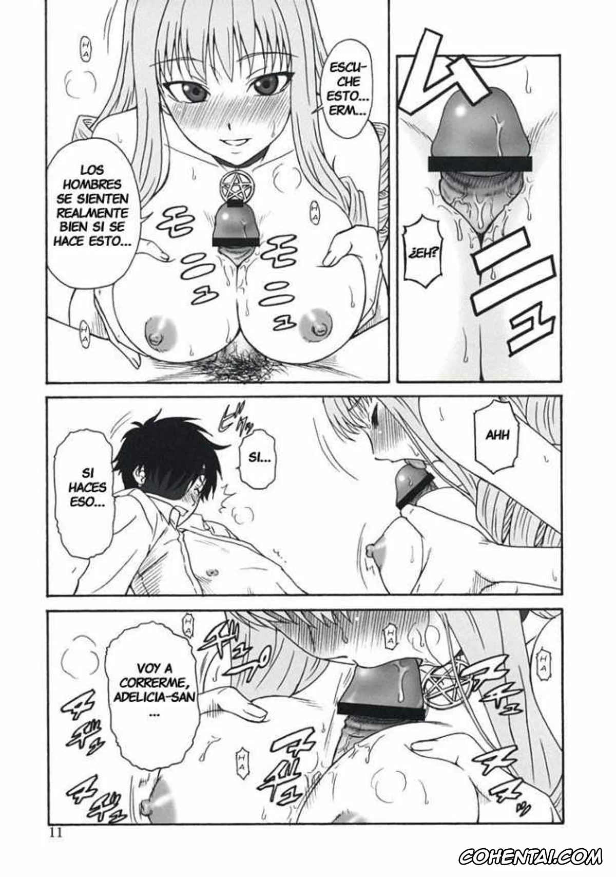 Rental Magica xxx, Adelicia Lenn Mathers xxx, Itsuki xxx, Oumei no Kanki – Evocation of Solomon (Rental Magica), pagina 10