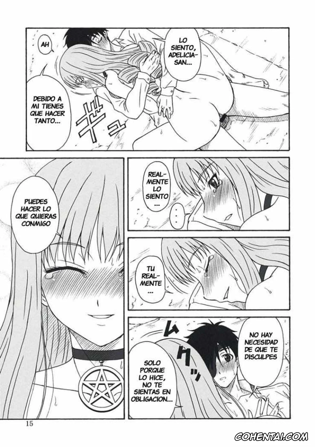 Rental Magica porno, Adelicia Lenn Mathers porno, Itsuki porno, Oumei no Kanki – Evocation of Solomon (Rental Magica), pagina 14