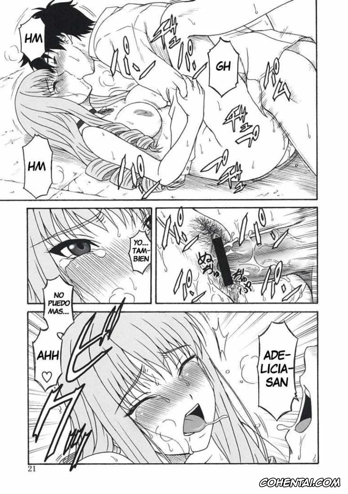 Rental Magica porno, Adelicia Lenn Mathers porno, Itsuki porno, Oumei no Kanki – Evocation of Solomon (Rental Magica), pagina 20