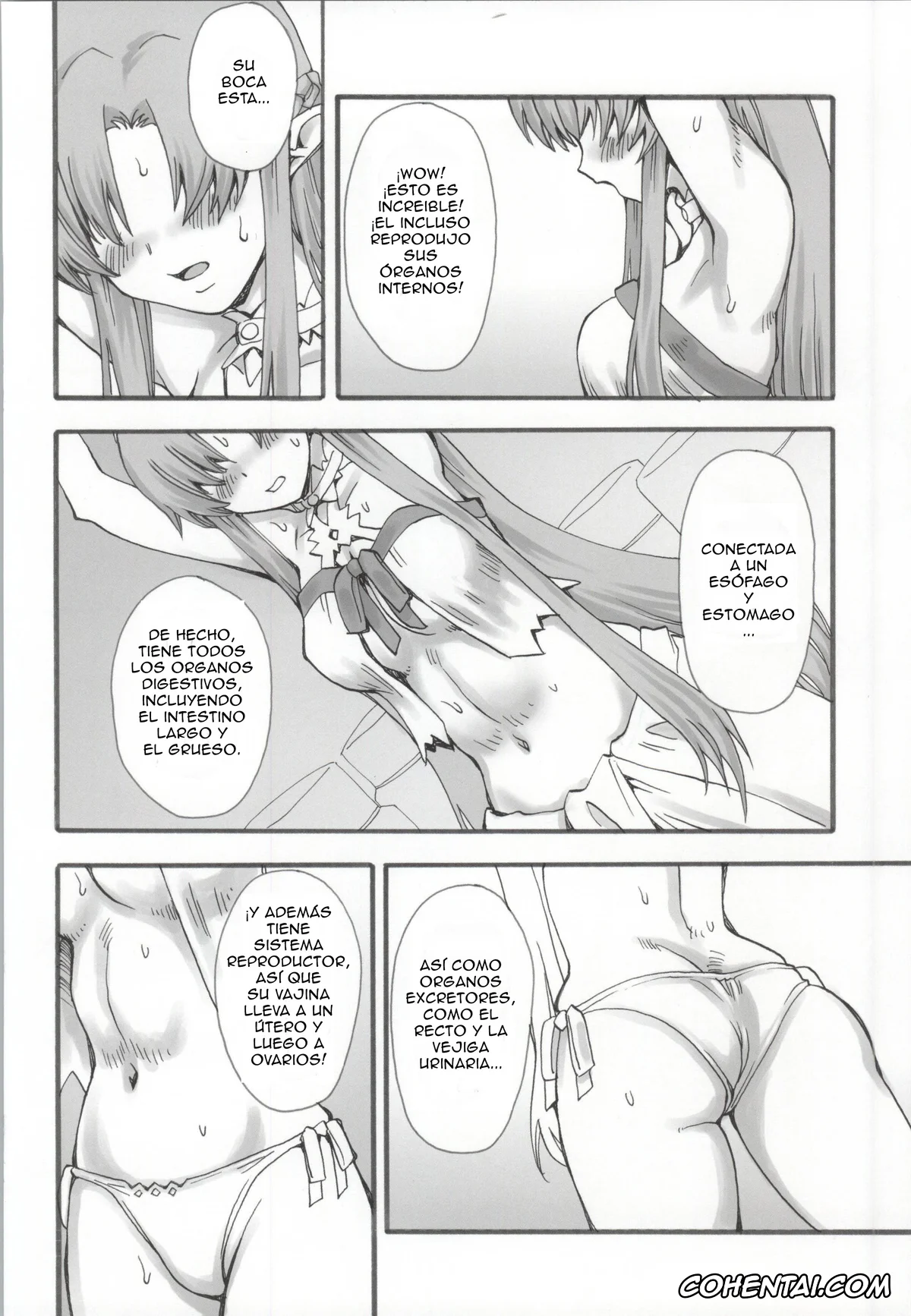 Sword Art Online porno, Asuna Yuuki porno, Datte Kasou Sekai Dashi (Sword Art Online), pagina 5