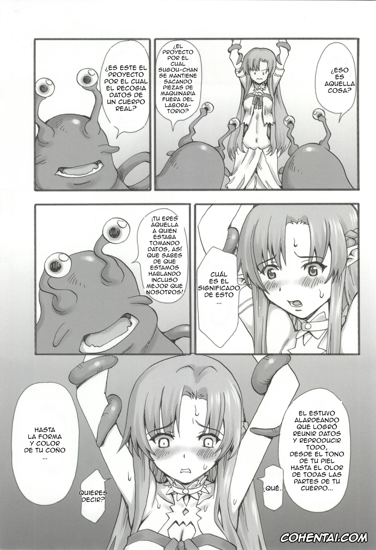 Sword Art Online hentai, Asuna Yuuki hentai, Datte Kasou Sekai Dashi (Sword Art Online), pagina 6