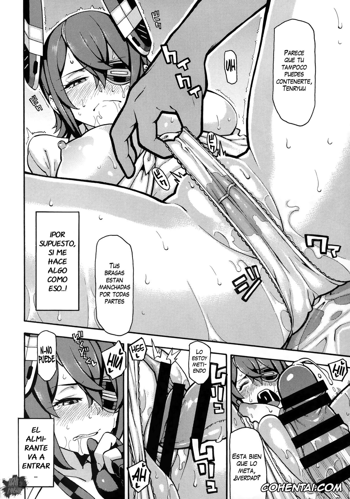 Kantai Collection -KanColle- hentai, Teitoku hentai, Tenryuu hentai, Asedaku Tenryuu (Kantai Collection -KanColle-), pagina 9
