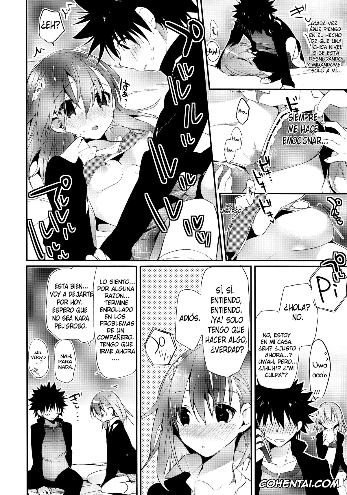 Toaru Project xxx, Mikoto Misaka xxx, Touma Kamijou xxx, Mikoto to. 6 (Toaru Majutsu no Index), pagina 7