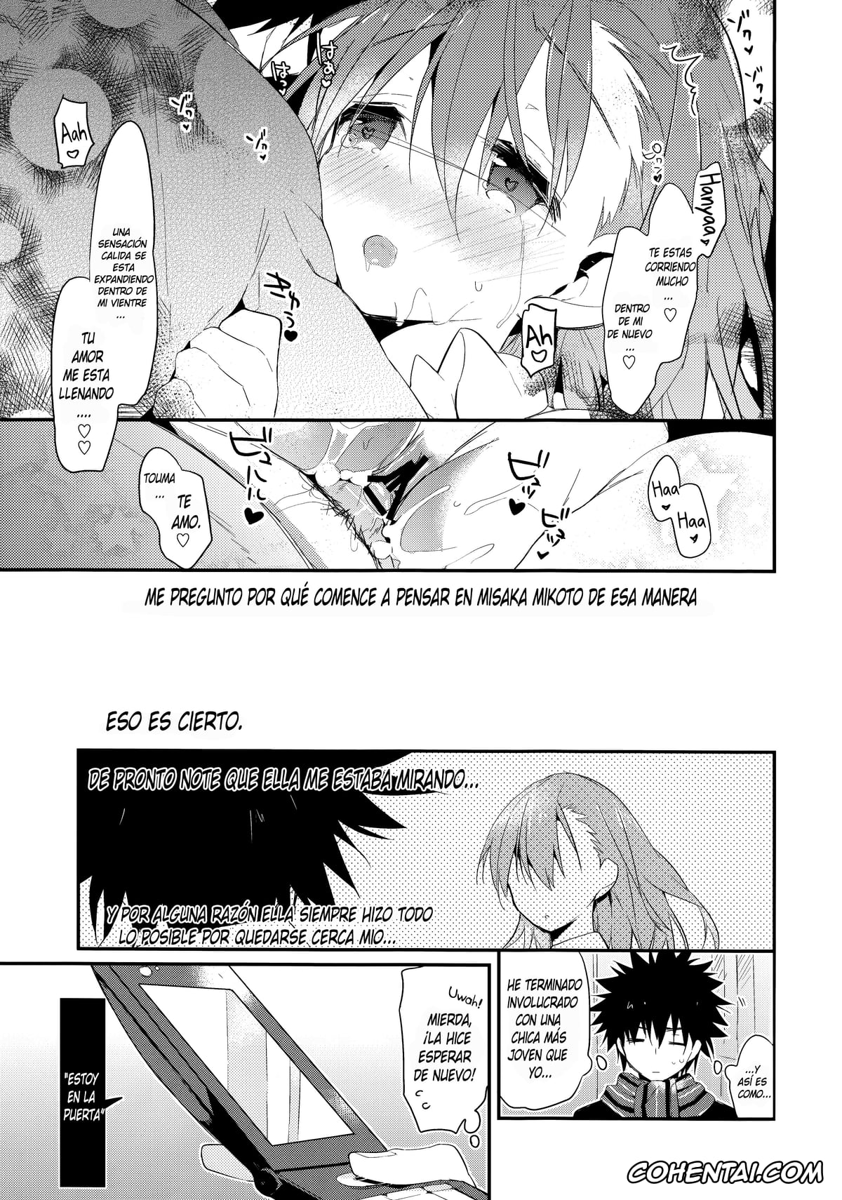 Toaru Project xxx, Mikoto Misaka xxx, Touma Kamijou xxx, Mikoto to. 6 (Toaru Majutsu no Index), pagina 28