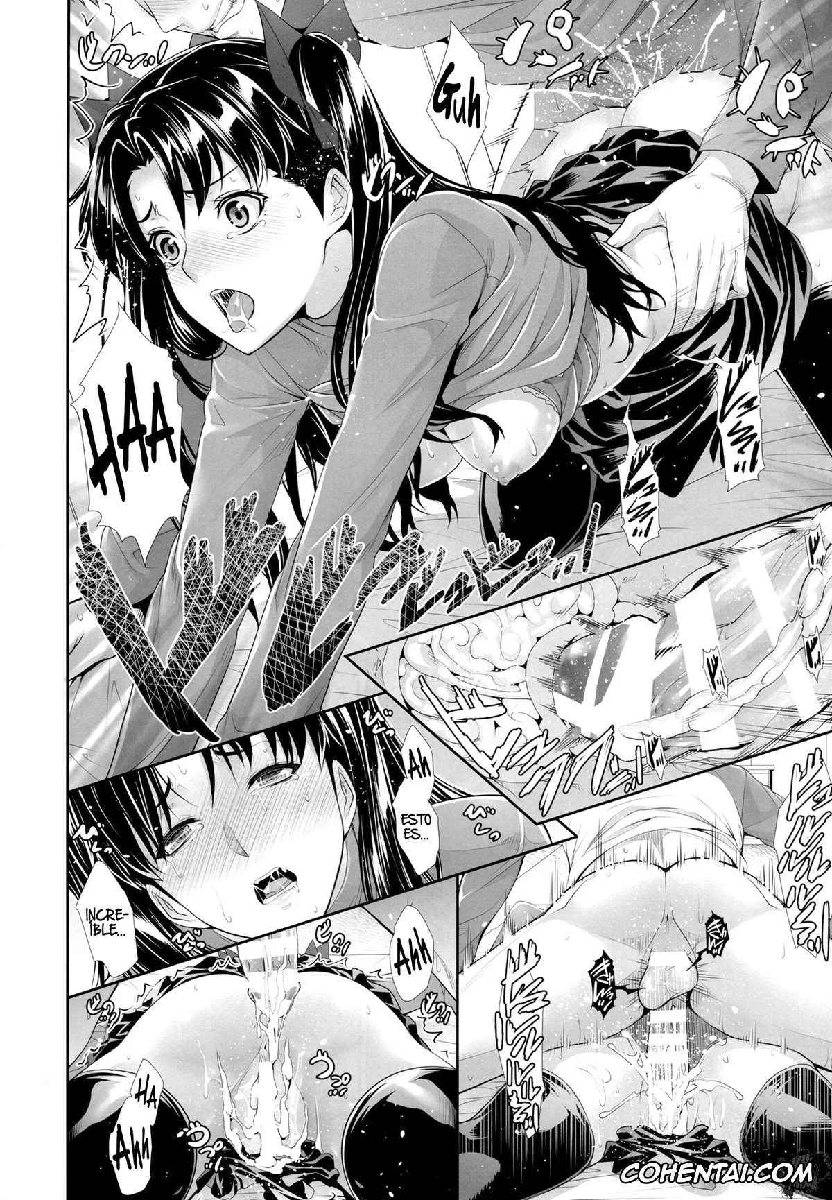 Fate/stay night xxx, Rin Tosaka xxx, Sakura Matou xxx, Shirou Emiya xxx, Shirou-kun Harem!! (Fate/stay night), pagina 22