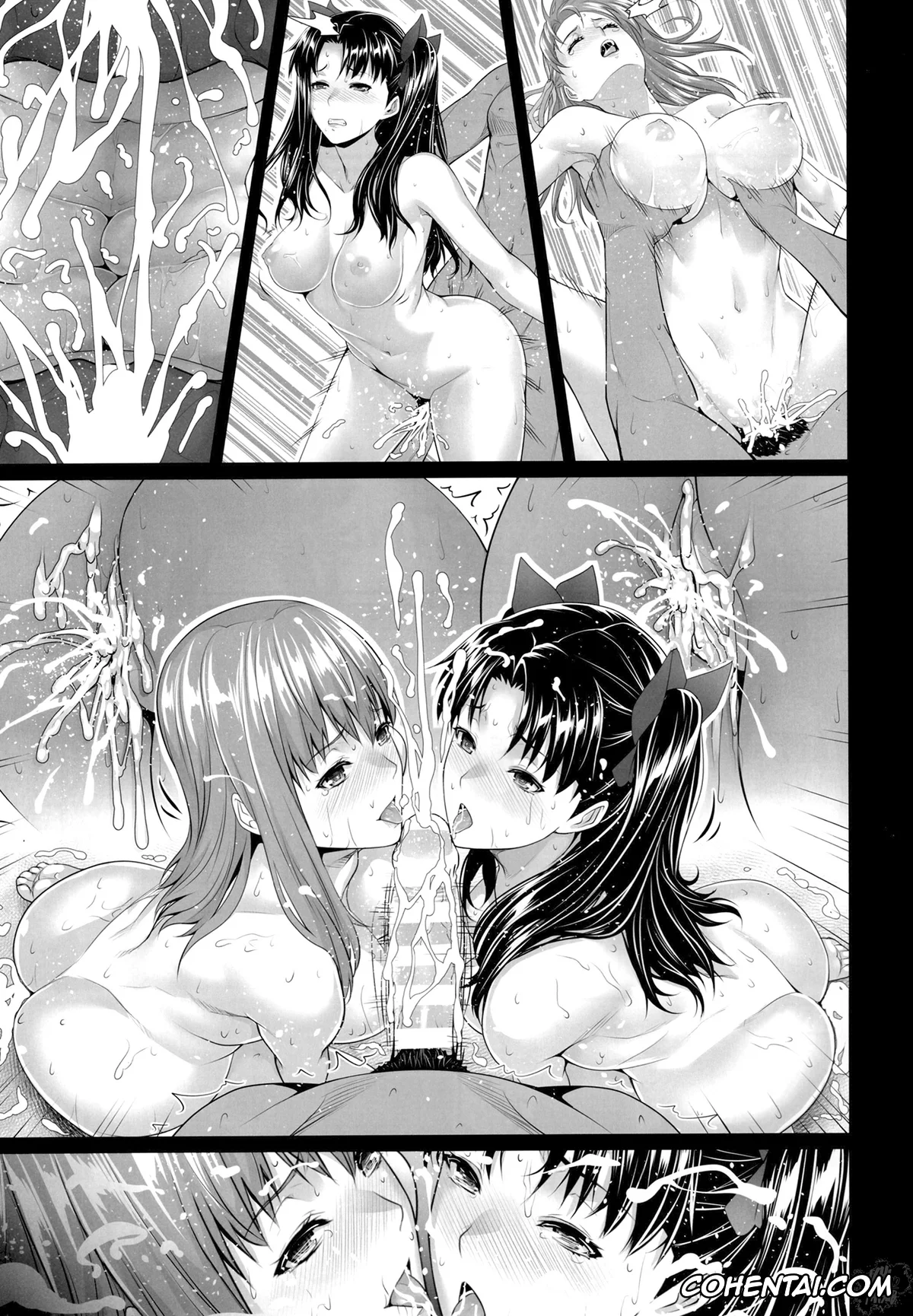 Fate/stay night porno, Rin Tosaka porno, Sakura Matou porno, Shirou Emiya porno, Shirou-kun Harem!! (Fate/stay night), pagina 29