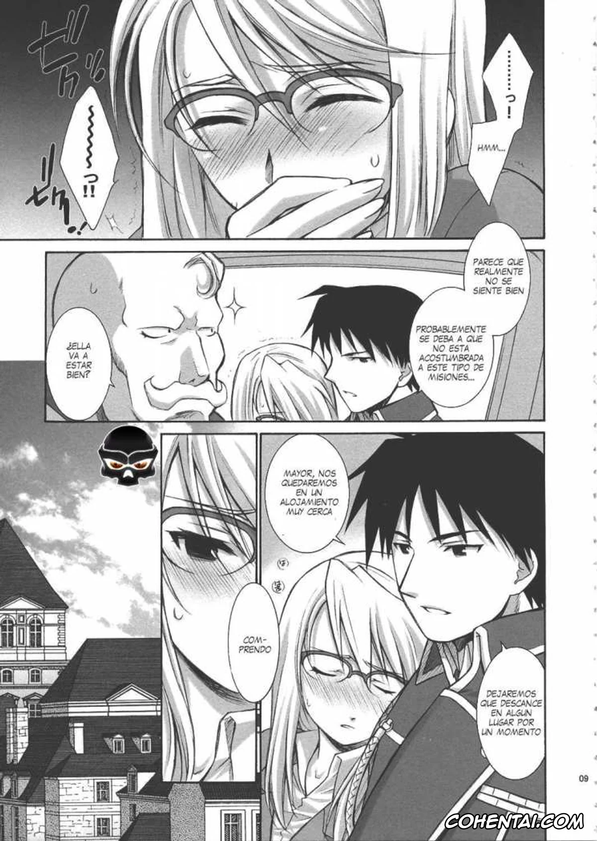 Fullmetal Alchemist | Hagane No Renkinjutsushi hentai, Riza Hawkeye hentai, Roy Mustang hentai, BITTER SWEET (Fullmetal Alchemist), pagina 9