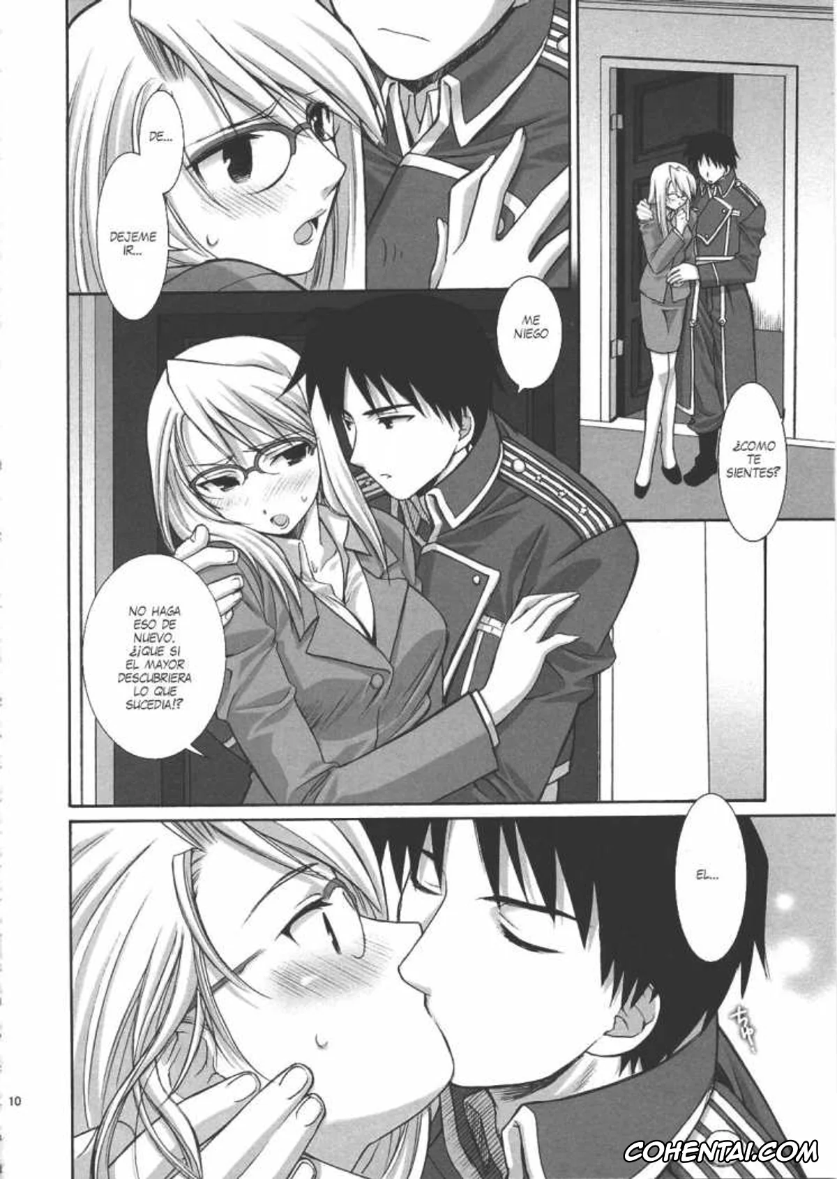 Fullmetal Alchemist | Hagane No Renkinjutsushi xxx, Riza Hawkeye xxx, Roy Mustang xxx, BITTER SWEET (Fullmetal Alchemist), pagina 10