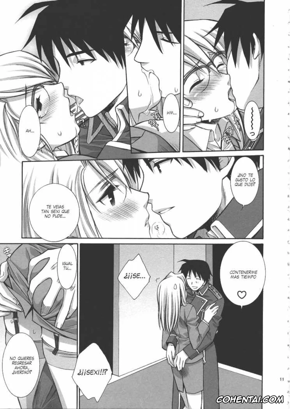 Fullmetal Alchemist | Hagane No Renkinjutsushi porno, Riza Hawkeye porno, Roy Mustang porno, BITTER SWEET (Fullmetal Alchemist), pagina 11