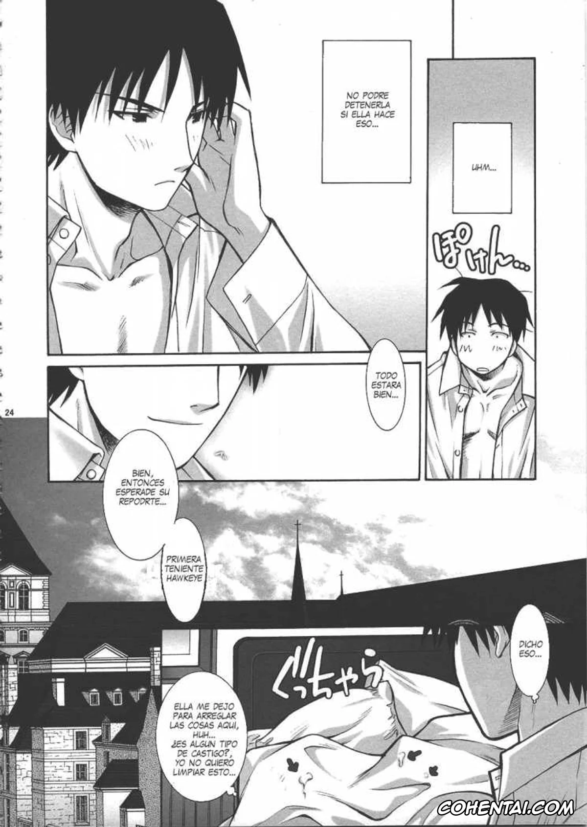 Fullmetal Alchemist | Hagane No Renkinjutsushi hentai, Riza Hawkeye hentai, Roy Mustang hentai, BITTER SWEET (Fullmetal Alchemist), pagina 24