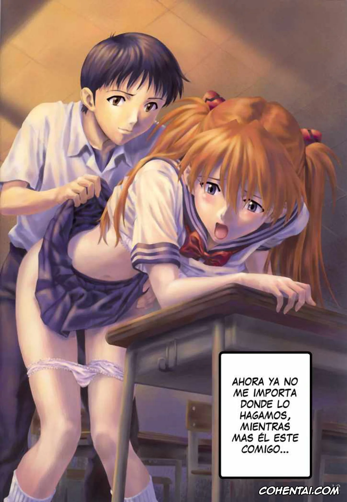 Neon Genesis Evangelion hentai, Asuka Langley Soryu hentai, Shinji Ikari hentai, Asuka Fukujuu Nikki (Neon Genesis Evangelion), pagina 12