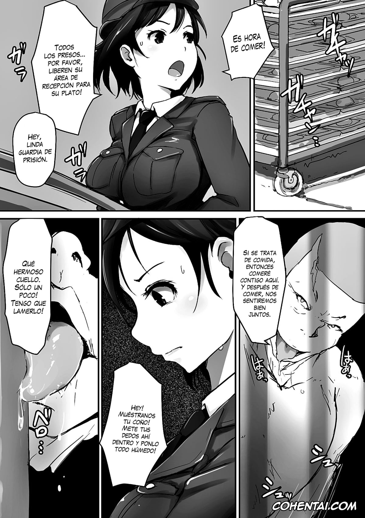 Revistas porno, 2D Comic Magazine porno, Prison Rape (2D Comic Magazine Keimusho de Aegu Onna-tachi Vol. 1), pagina 5