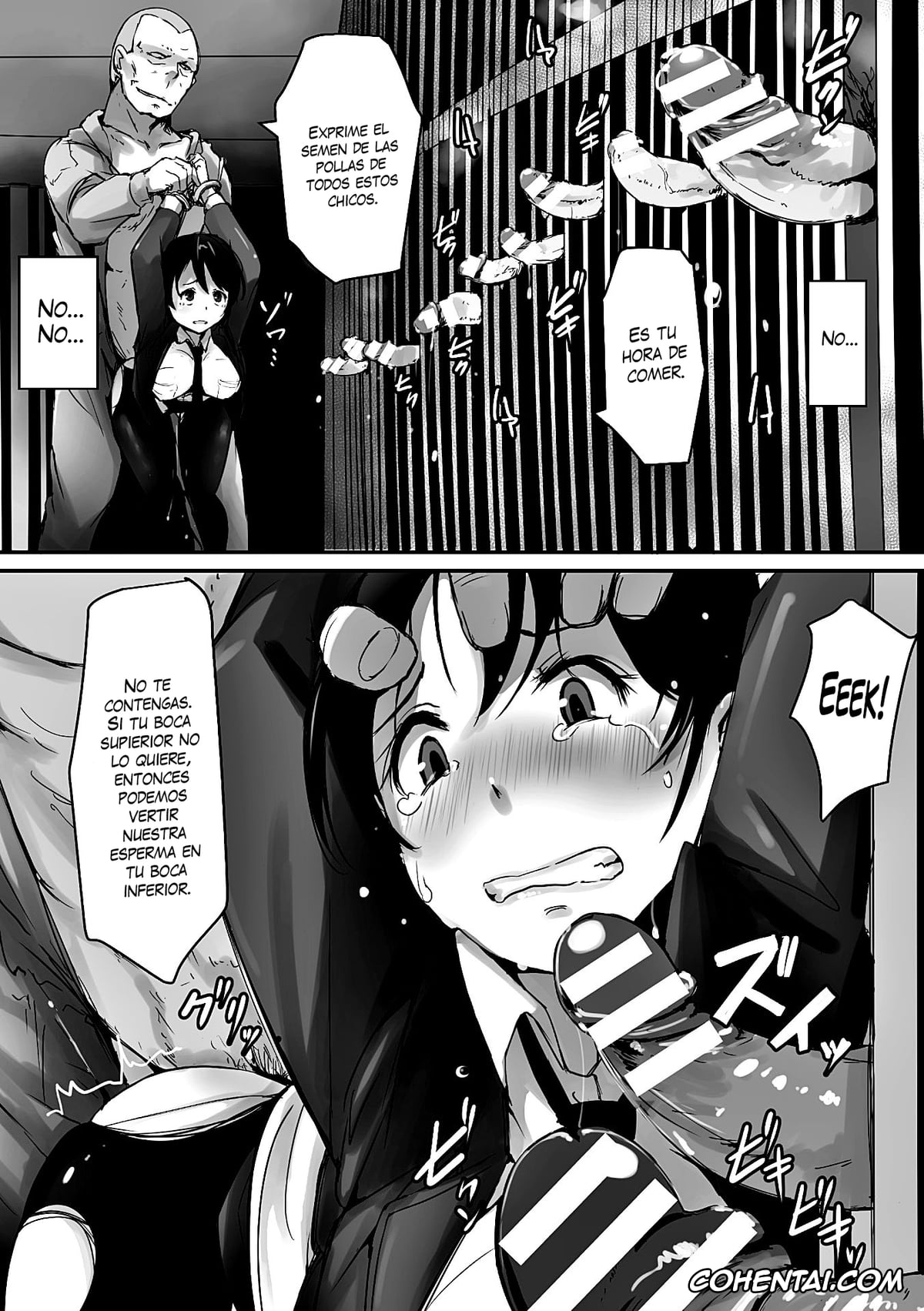 Revistas hentai, 2D Comic Magazine hentai, Prison Rape (2D Comic Magazine Keimusho de Aegu Onna-tachi Vol. 1), pagina 15