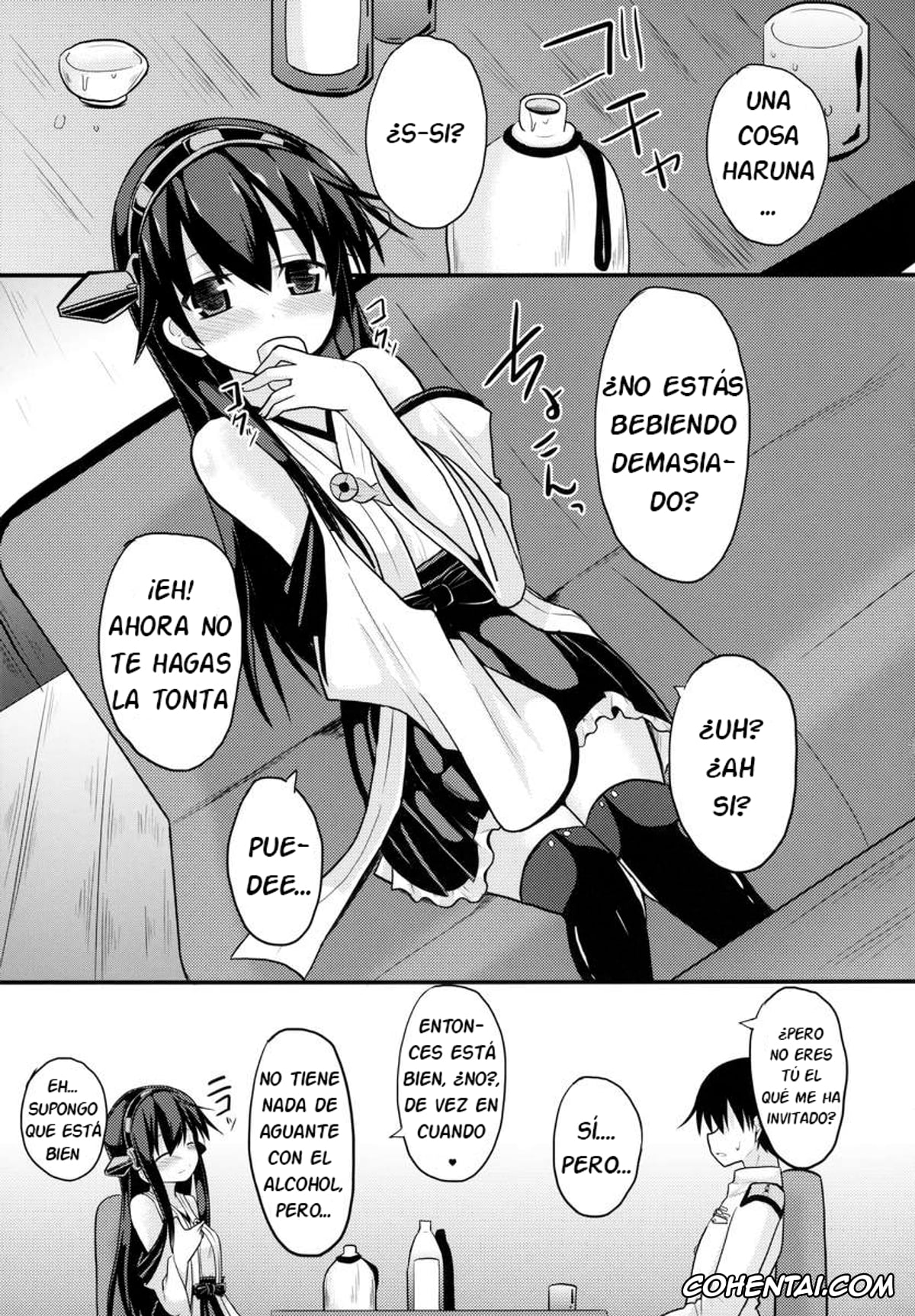 Kantai Collection -KanColle- xxx, Haruna xxx, Teitoku xxx, Sameru Maeni (Kantai Collection -KanColle-), pagina 4