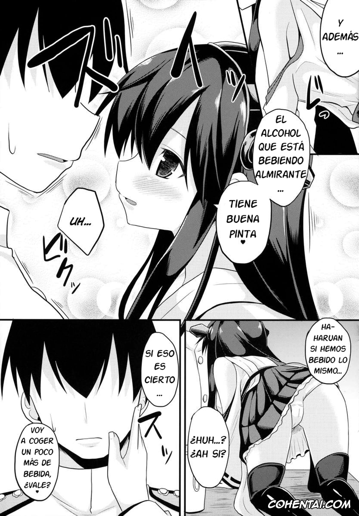 Kantai Collection -KanColle- porno, Haruna porno, Teitoku porno, Sameru Maeni (Kantai Collection -KanColle-), pagina 5