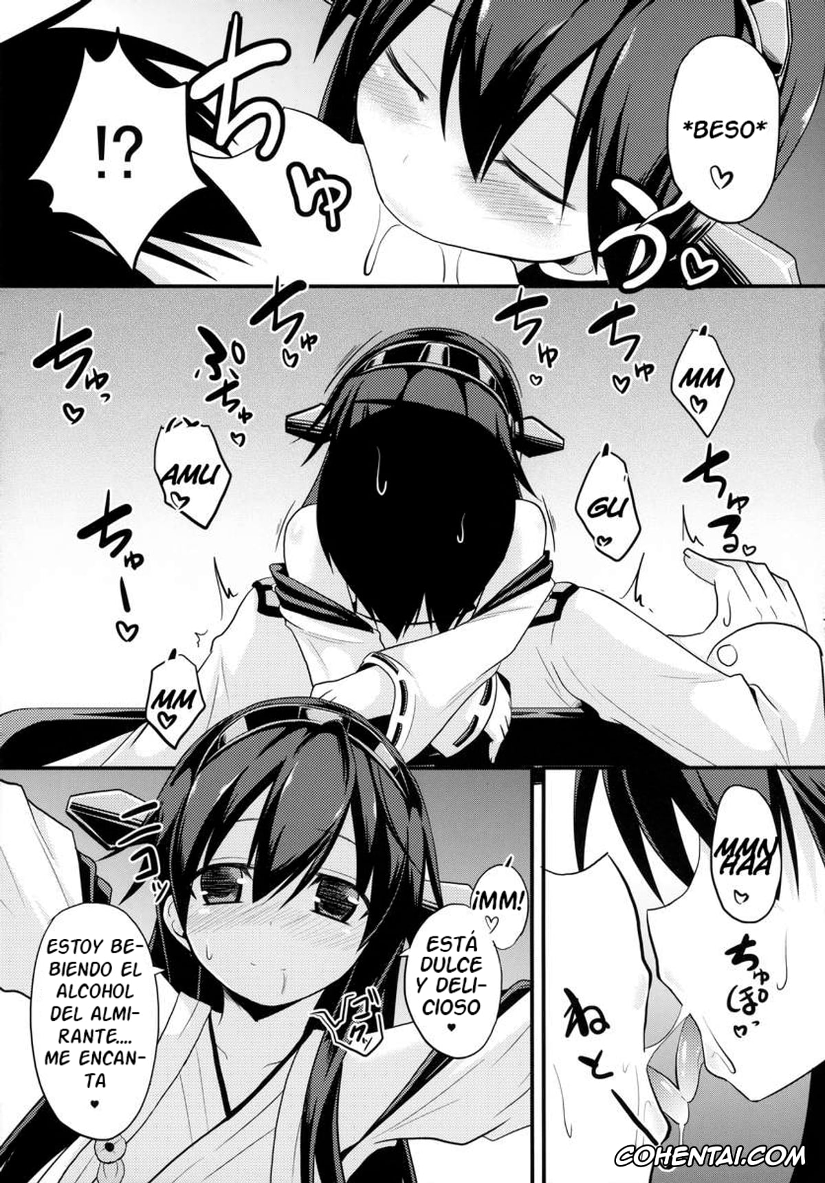 Kantai Collection -KanColle- hentai, Haruna hentai, Teitoku hentai, Sameru Maeni (Kantai Collection -KanColle-), pagina 6