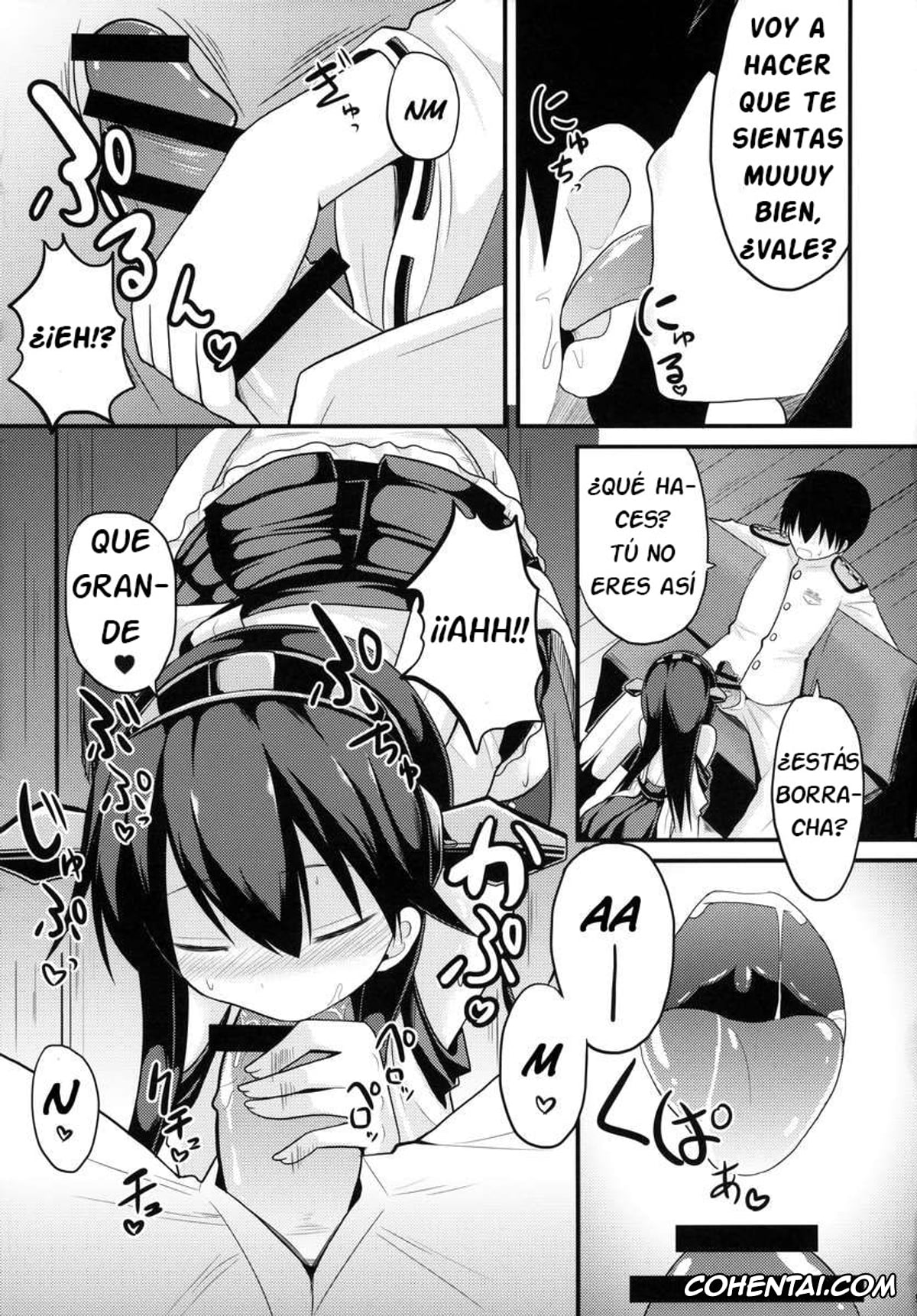Kantai Collection -KanColle- porno, Haruna porno, Teitoku porno, Sameru Maeni (Kantai Collection -KanColle-), pagina 8