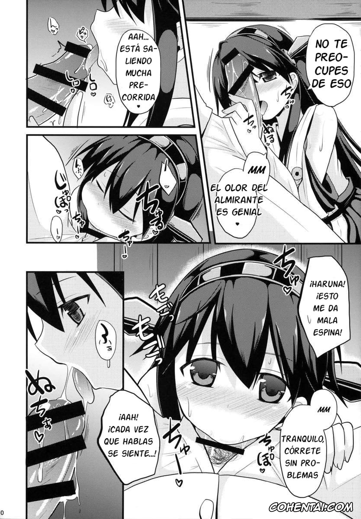 Kantai Collection -KanColle- hentai, Haruna hentai, Teitoku hentai, Sameru Maeni (Kantai Collection -KanColle-), pagina 9