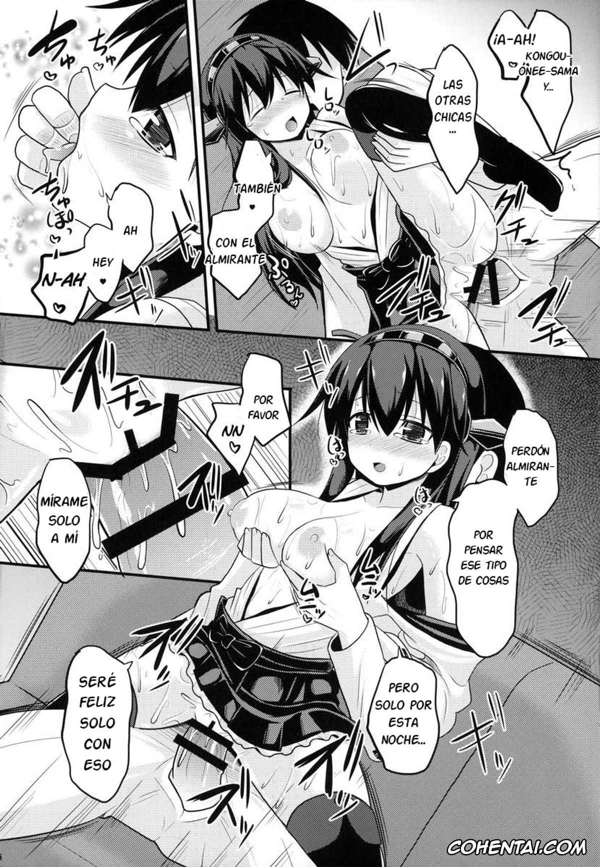 Kantai Collection -KanColle- hentai, Haruna hentai, Teitoku hentai, Sameru Maeni (Kantai Collection -KanColle-), pagina 15