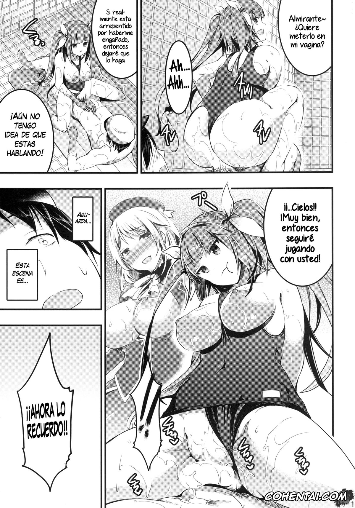 Kantai Collection -KanColle- xxx, I-19 xxx, Oshioki! Iku no Nurunuru Soap Time (Kantai Collection), pagina 13