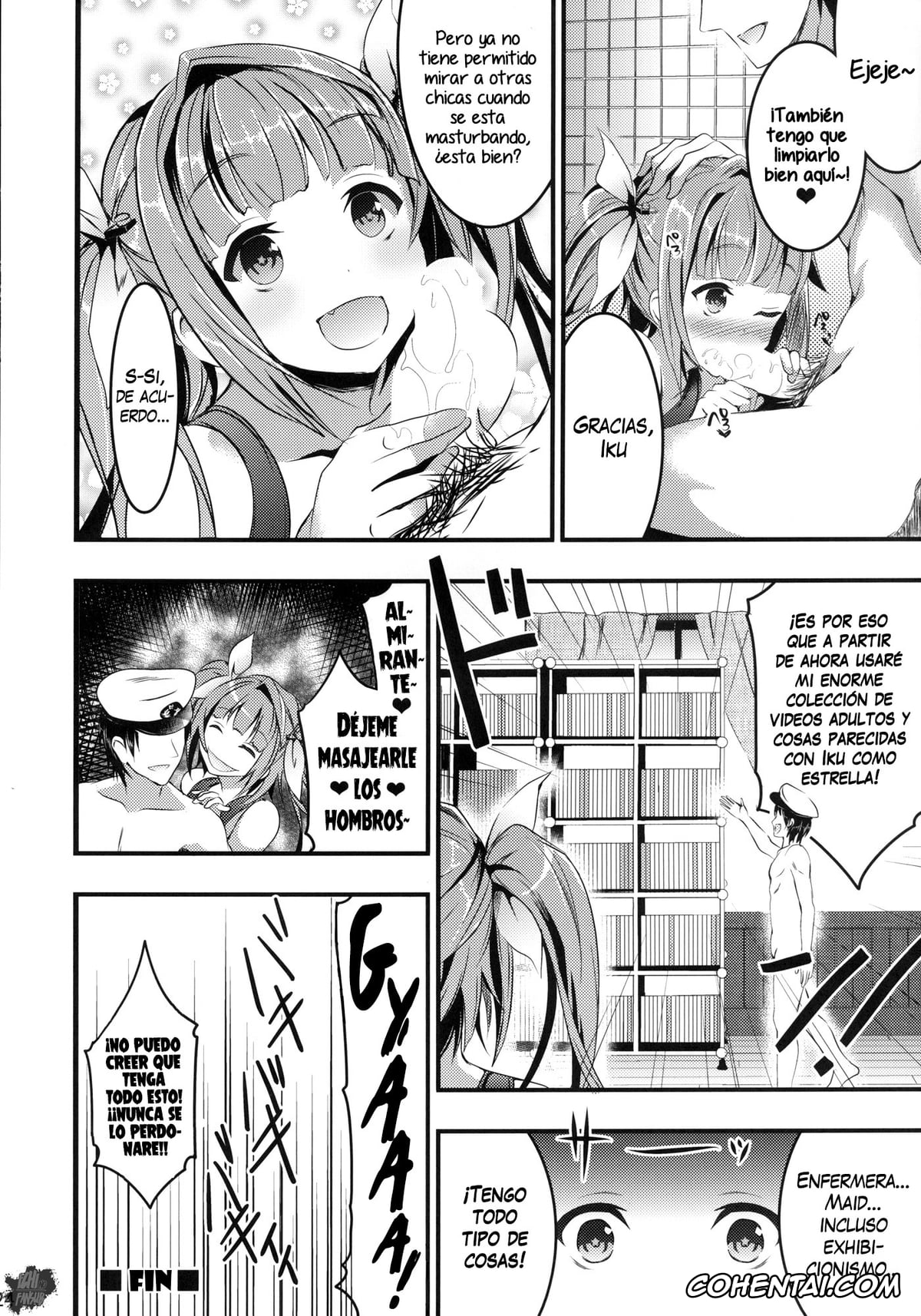 Kantai Collection -KanColle- xxx, I-19 xxx, Oshioki! Iku no Nurunuru Soap Time (Kantai Collection), pagina 22