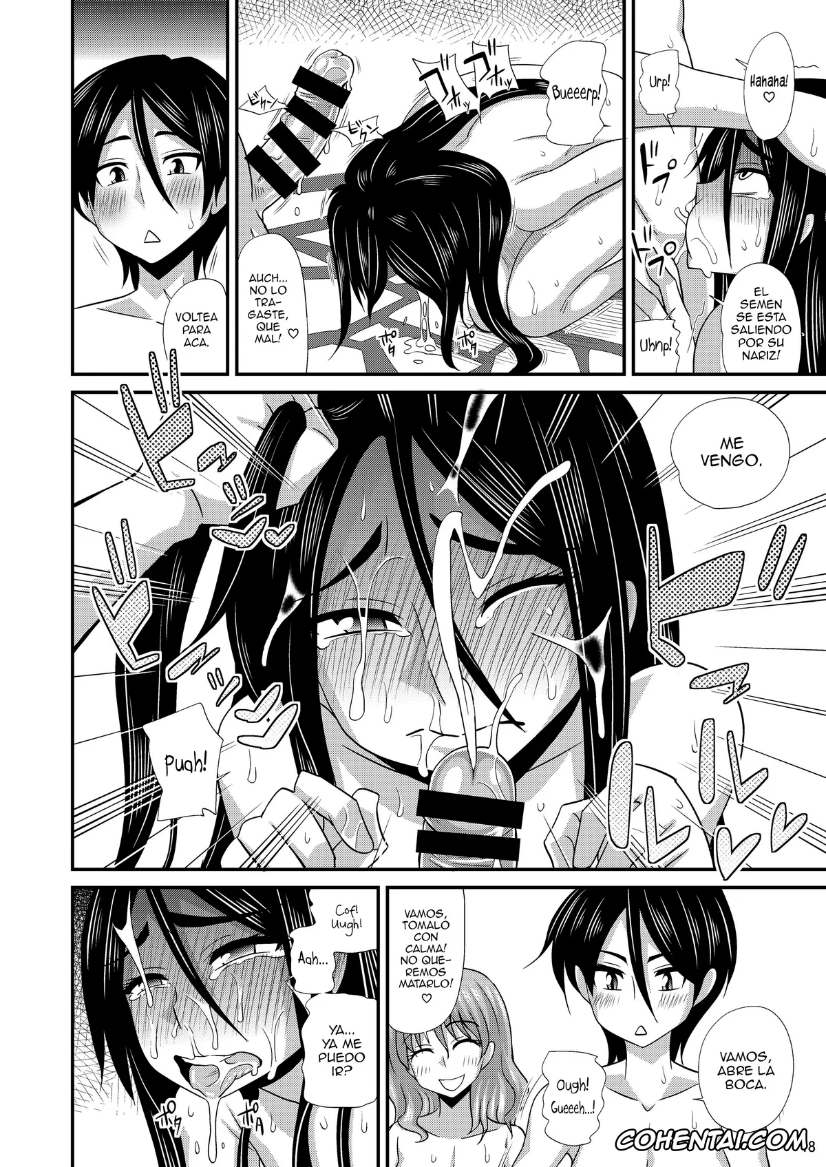 Original hentai, Futanari Yu Mission de Okasarechau!, pagina 18