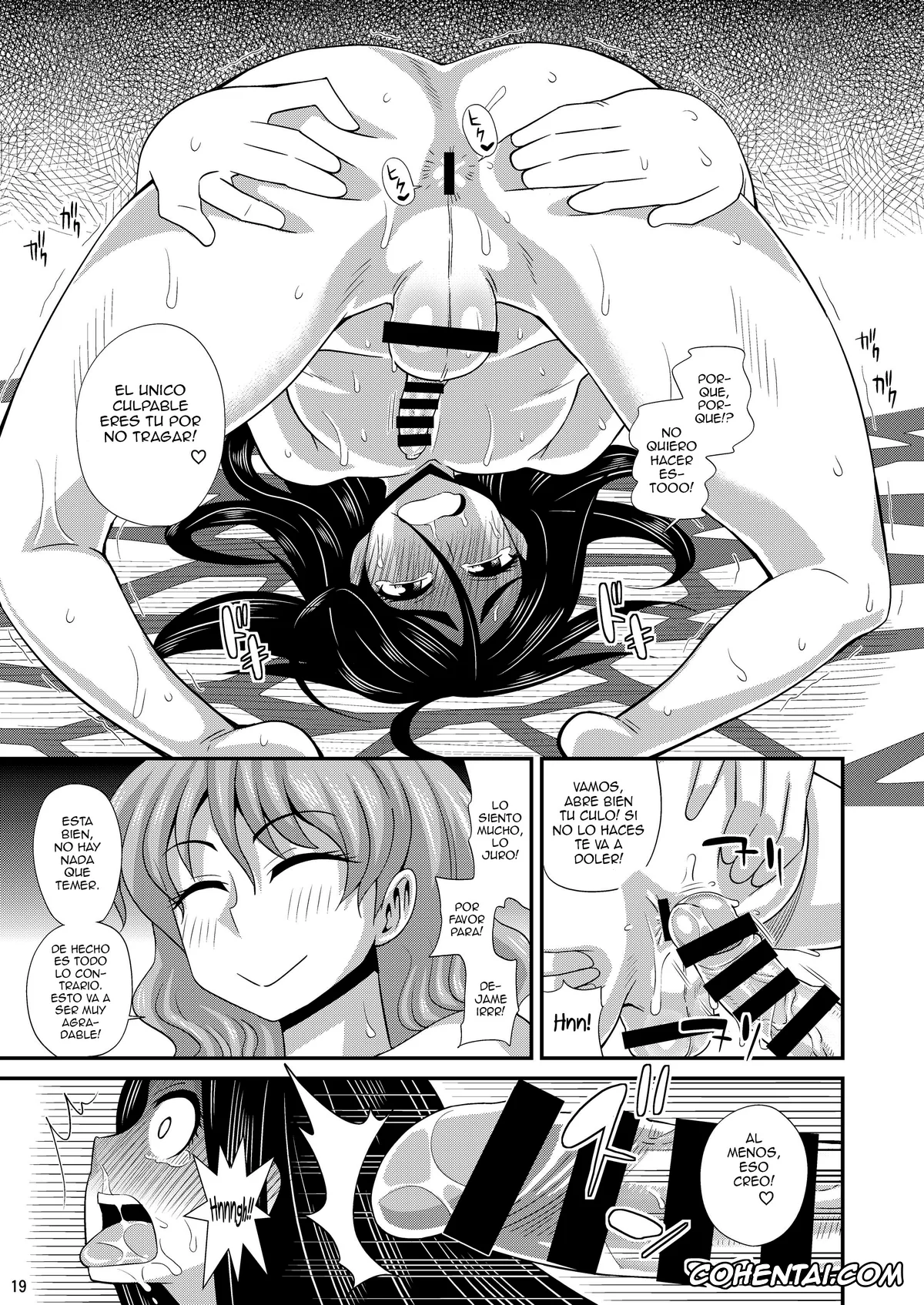 Original xxx, Futanari Yu Mission de Okasarechau!, pagina 19