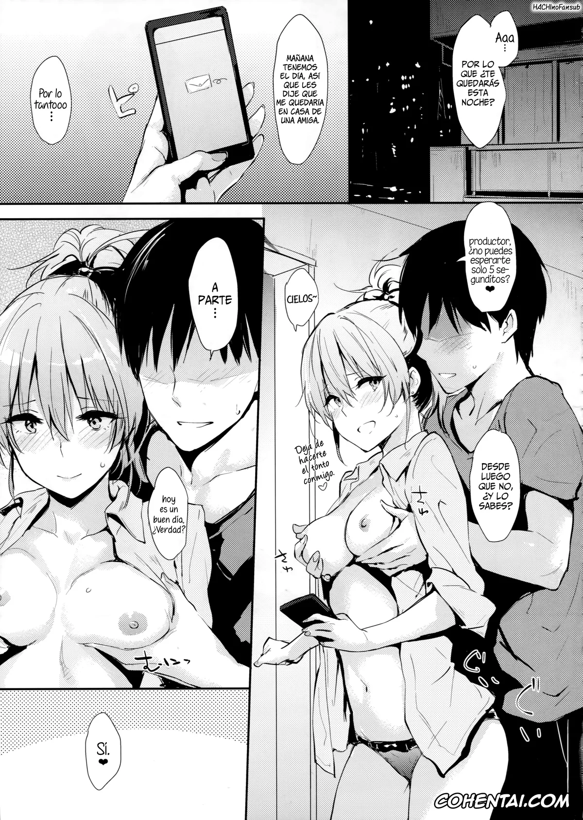 The iDOLM@STER hentai, Mika Jougasaki hentai, Producer hentai, Mika-ppoi no! 2 (THE IDOLM@STER CINDERELLA GIRLS), pagina 3