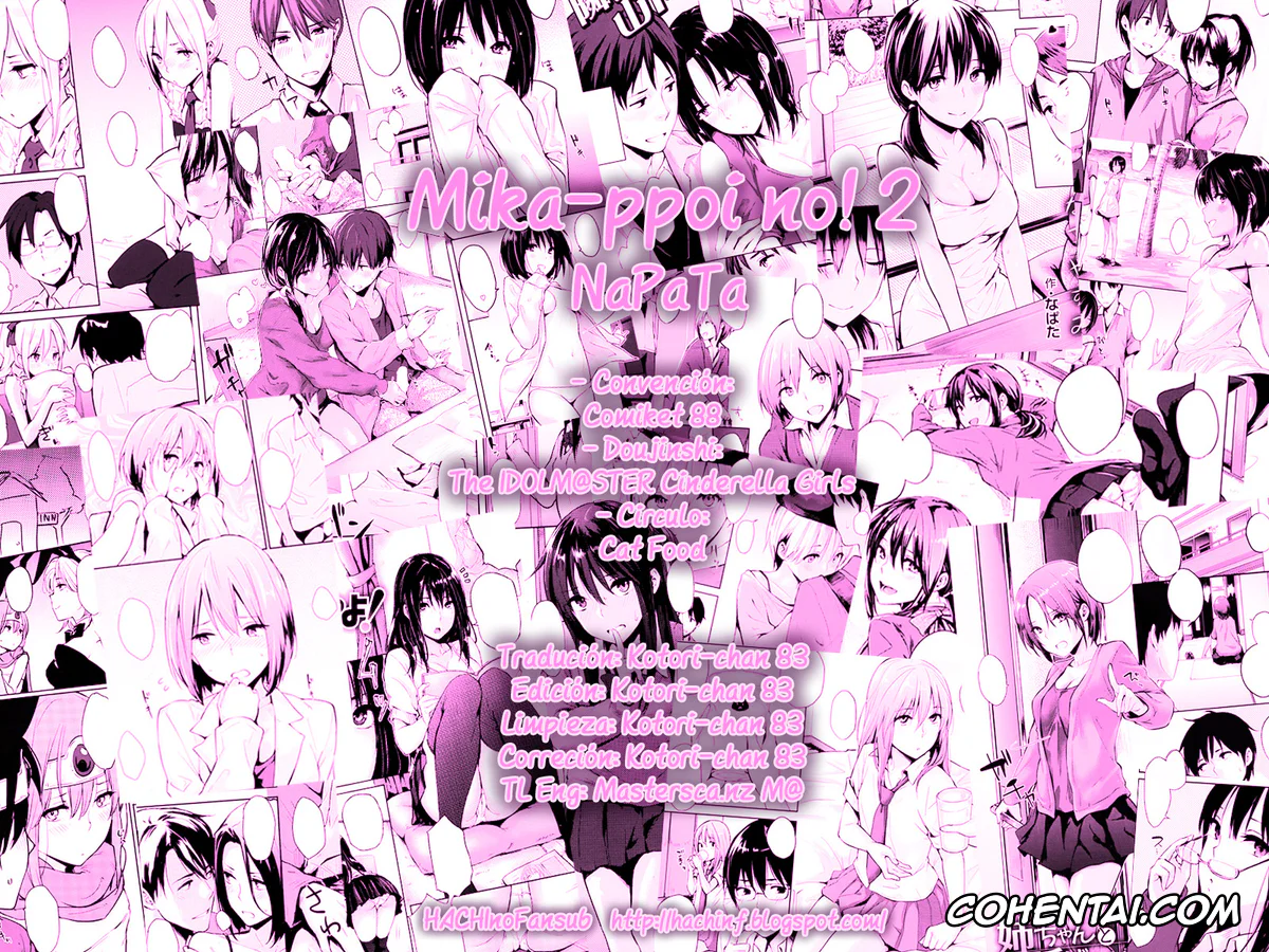 The iDOLM@STER hentai, Mika Jougasaki hentai, Producer hentai, Mika-ppoi no! 2 (THE IDOLM@STER CINDERELLA GIRLS), pagina 18
