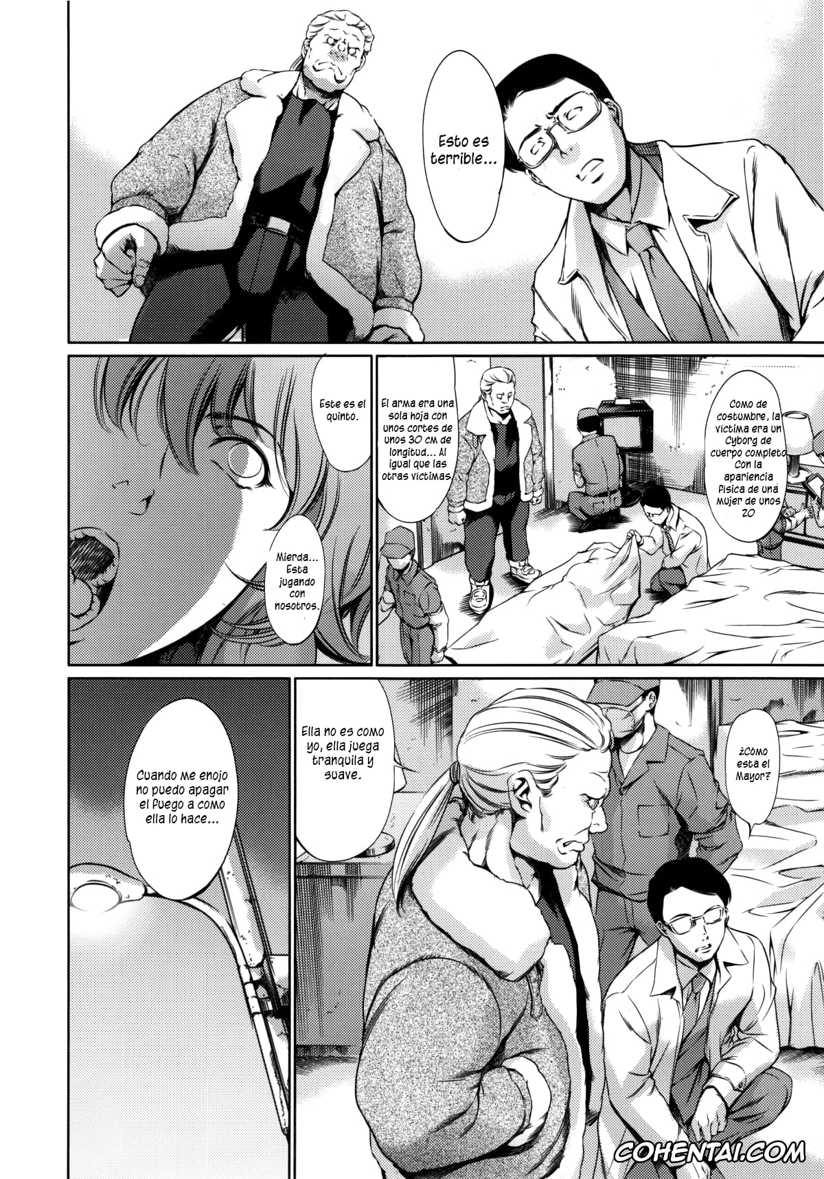 Ghost In The Shell hentai, Motoko Kusanagi hentai, DERENUKI 2 (Ghost In The Shell), pagina 24