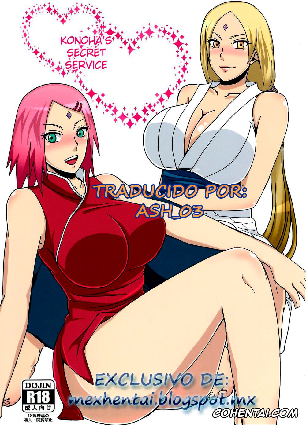 Boruto xxx, Sakura Haruno xxx, Sasuke Uchiha xxx, Tsunade xxx, Konoha no Secret Service (Boruto), pagina 1
