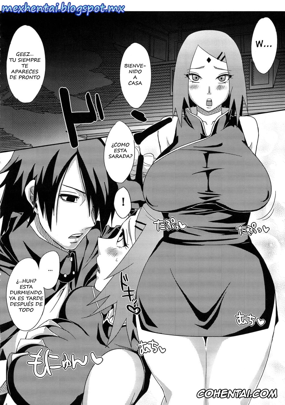 Boruto hentai, Sakura Haruno hentai, Sasuke Uchiha hentai, Tsunade hentai, Konoha no Secret Service (Boruto), pagina 3
