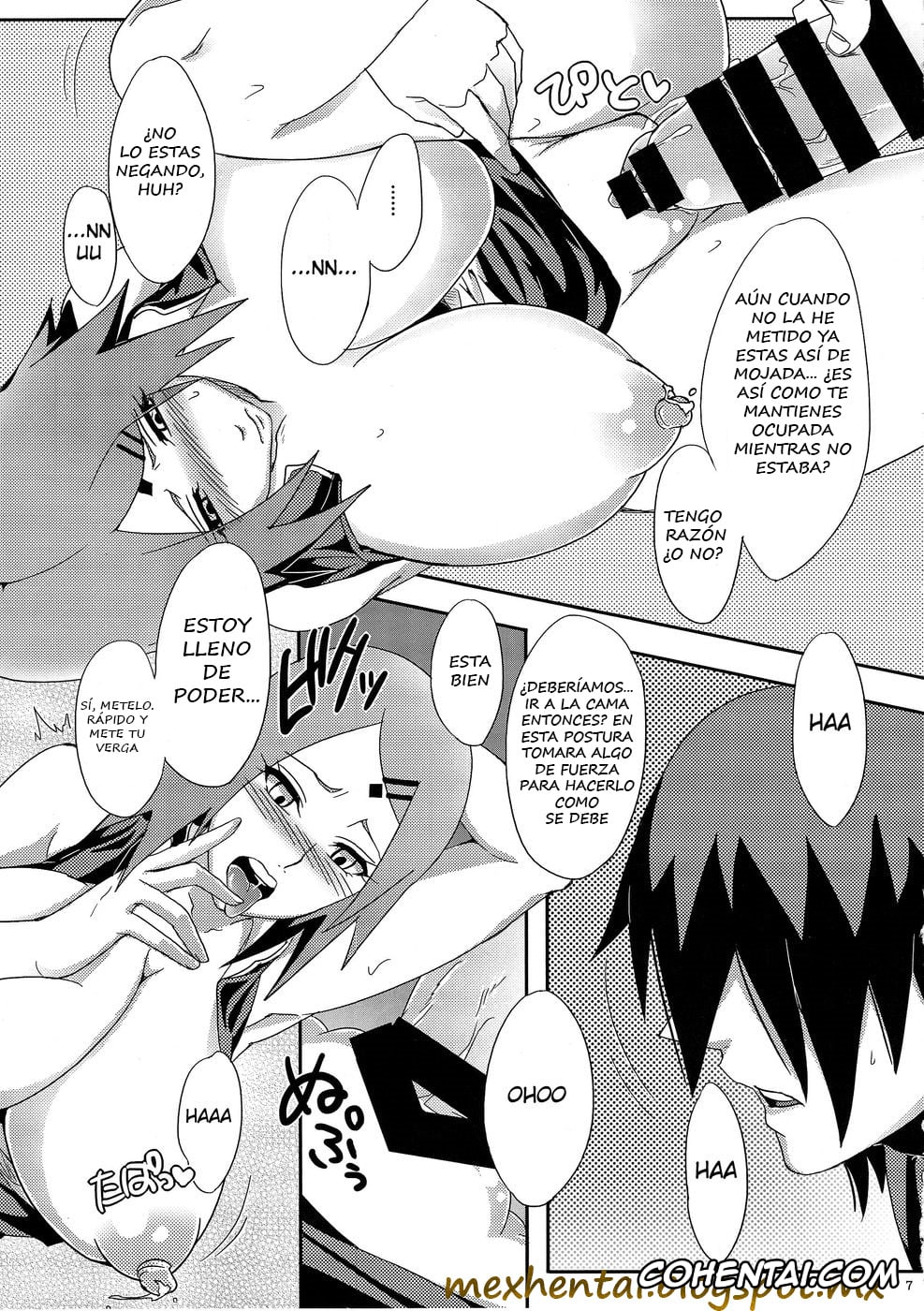 Boruto hentai, Sakura Haruno hentai, Sasuke Uchiha hentai, Tsunade hentai, Konoha no Secret Service (Boruto), pagina 6