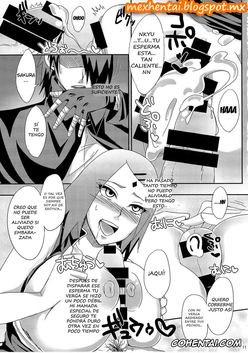 Boruto xxx, Sakura Haruno xxx, Sasuke Uchiha xxx, Tsunade xxx, Konoha no Secret Service (Boruto), pagina 10