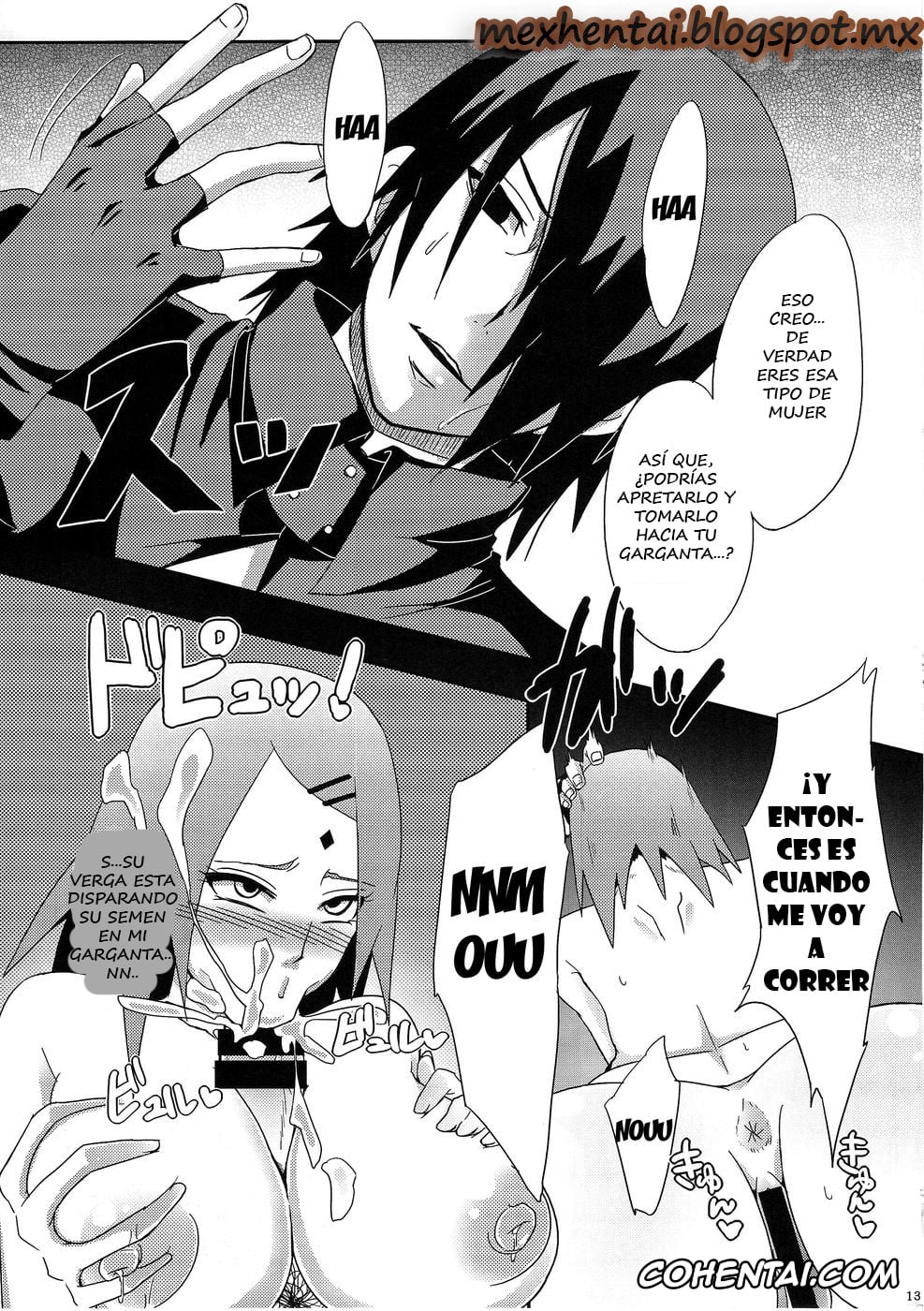 Boruto hentai, Sakura Haruno hentai, Sasuke Uchiha hentai, Tsunade hentai, Konoha no Secret Service (Boruto), pagina 12
