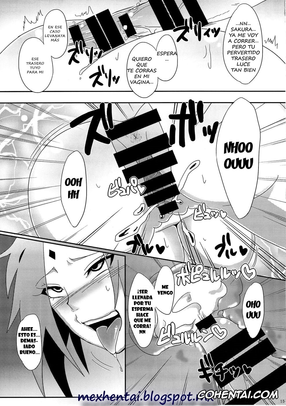 Boruto porno, Sakura Haruno porno, Sasuke Uchiha porno, Tsunade porno, Konoha no Secret Service (Boruto), pagina 14