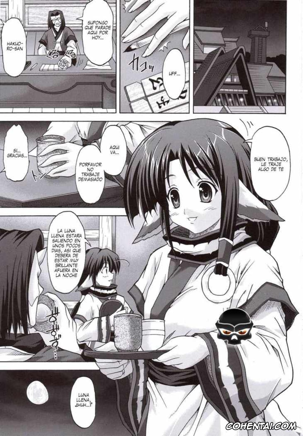 Utawarerumono porno, Hakuoro porno, Kamyu porno, Kamyuchi!? – The Princess of Onkamiyamukai – (Utawarerumono), pagina 2