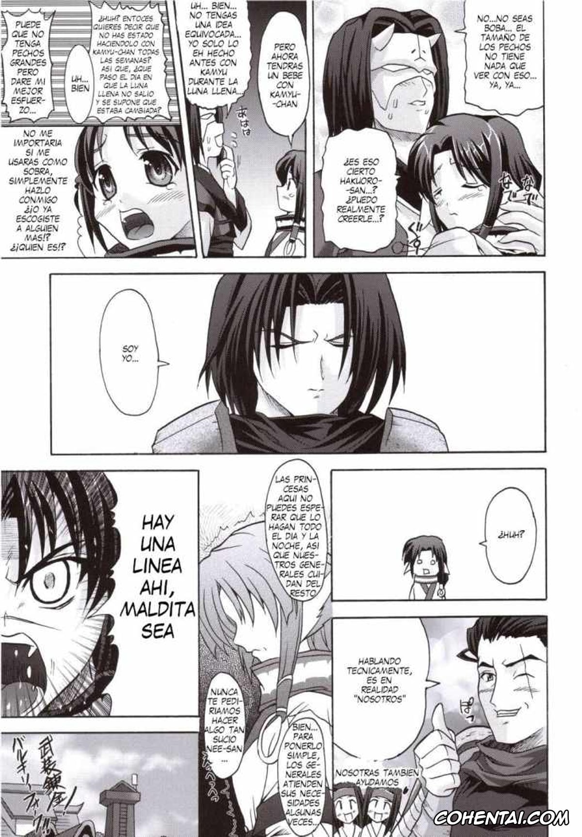 Utawarerumono porno, Hakuoro porno, Kamyu porno, Kamyuchi!? – The Princess of Onkamiyamukai – (Utawarerumono), pagina 20