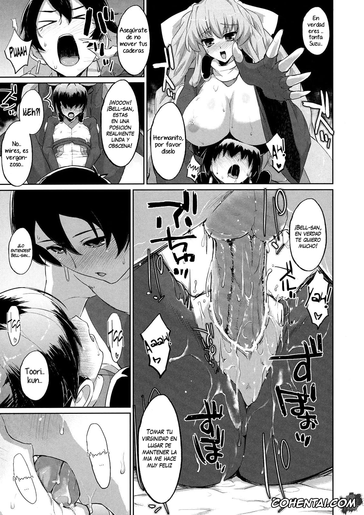 Kyoukai Senjou No Horizon | Horizon In The Middle Of Nowhere xxx, Kimi Aoi xxx, Suzu Mukai xxx, Tori Aoi xxx, Suzu to Gutei to Baka Ane to (Kyoukai Senjou no Horizon), pagina 16
