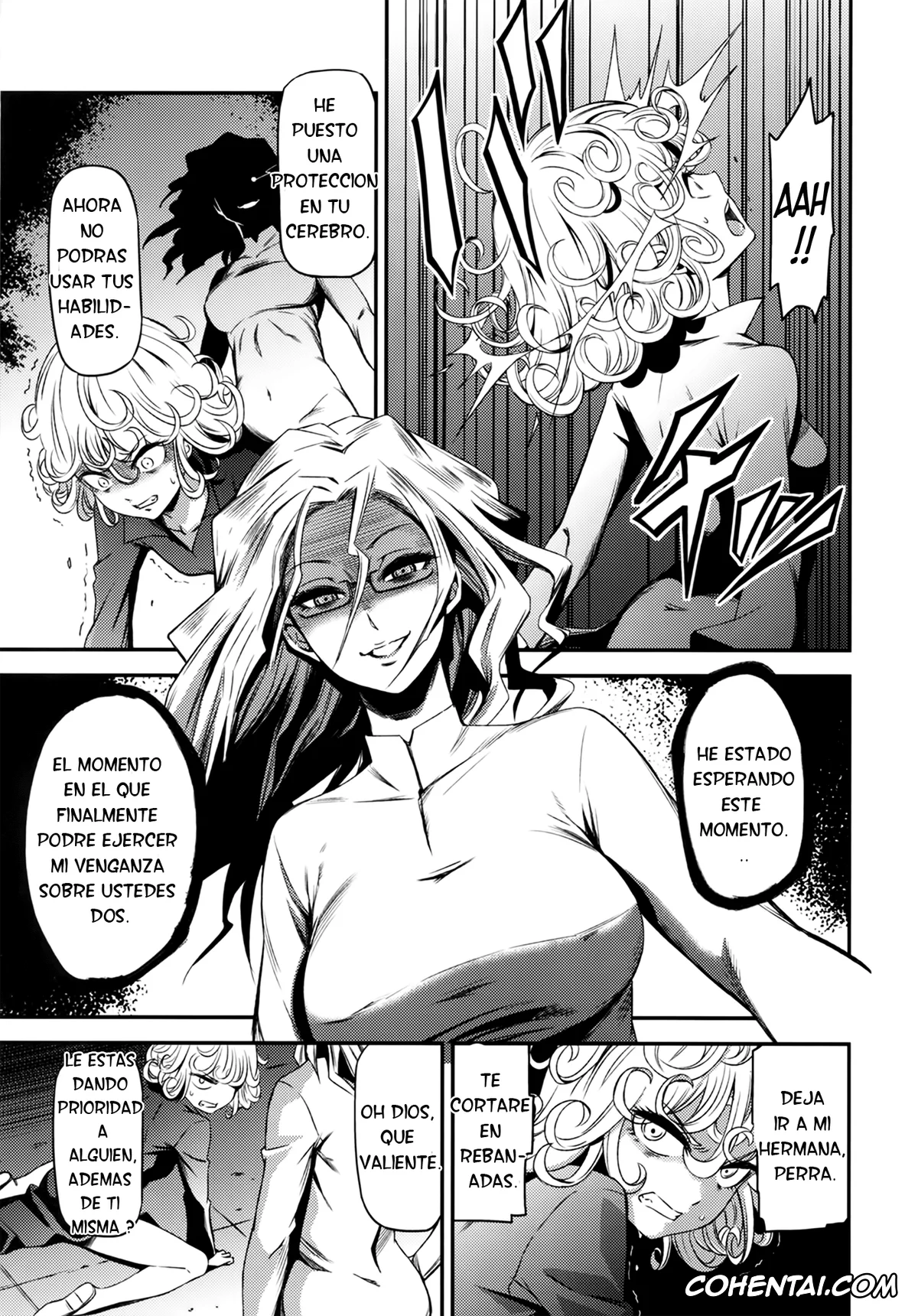 One Punch Man xxx, Jigoku no Fubuki xxx, ONE-HURRICANE – Toraware no Fubuki (One Punch Man), pagina 4