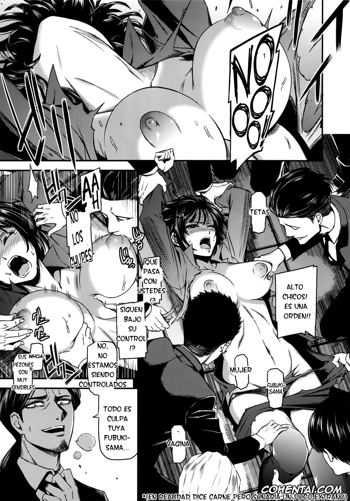 One Punch Man xxx, Jigoku no Fubuki xxx, ONE-HURRICANE – Toraware no Fubuki (One Punch Man), pagina 10