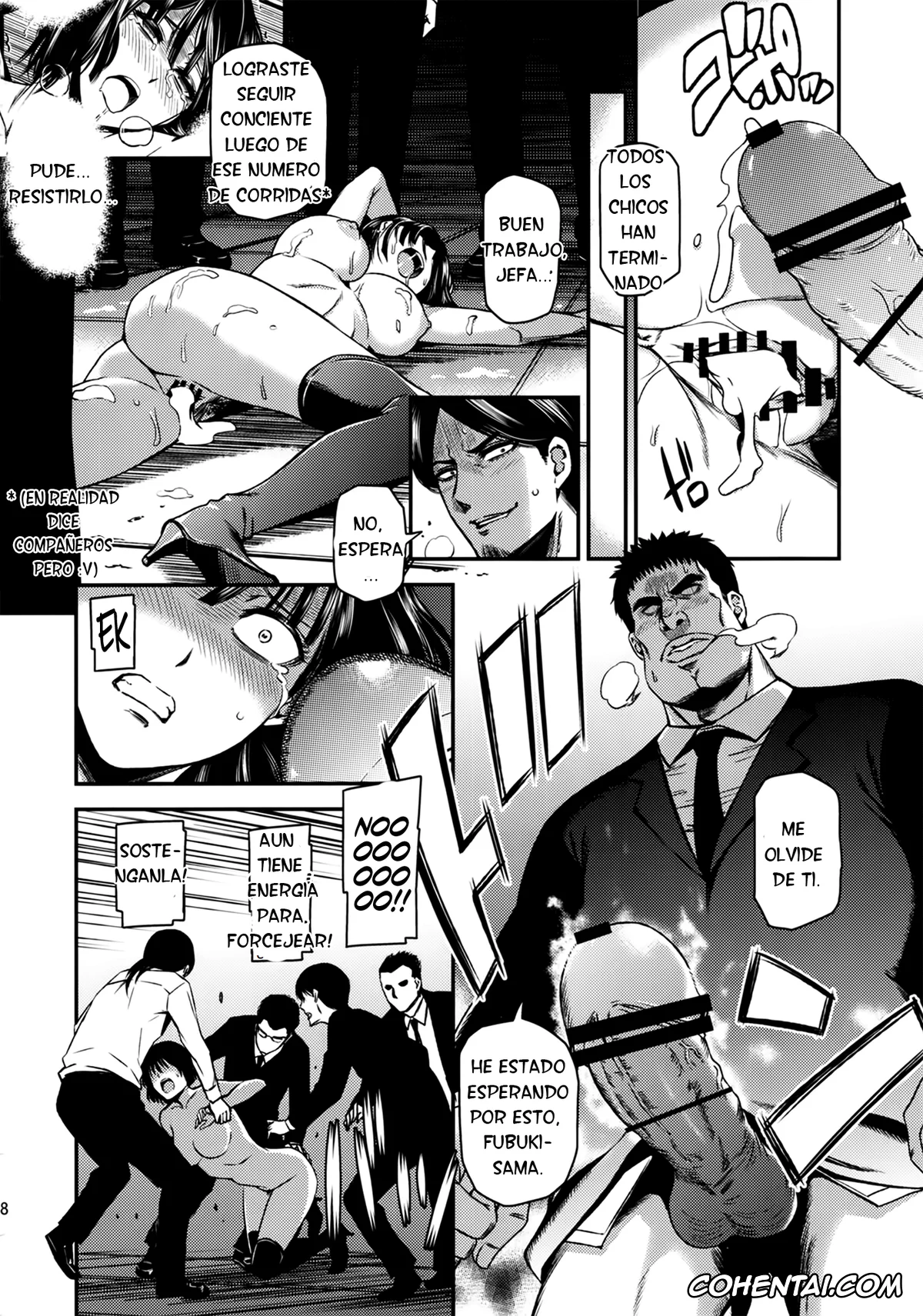 One Punch Man xxx, Jigoku no Fubuki xxx, ONE-HURRICANE – Toraware no Fubuki (One Punch Man), pagina 19